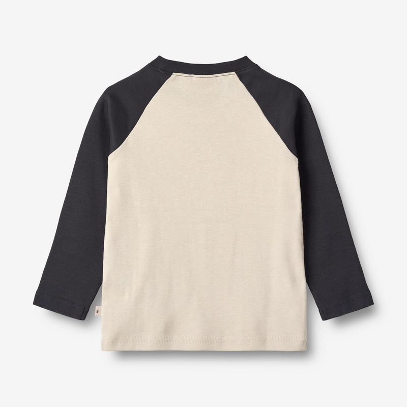 Wheat Main  Langærmet T-shirt Hvalros Jersey Tops and T-Shirts 1432 navy