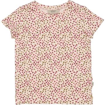 Wheat Main T-shirt Angela Jersey Tops and T-Shirts 9059 powder mini flowers