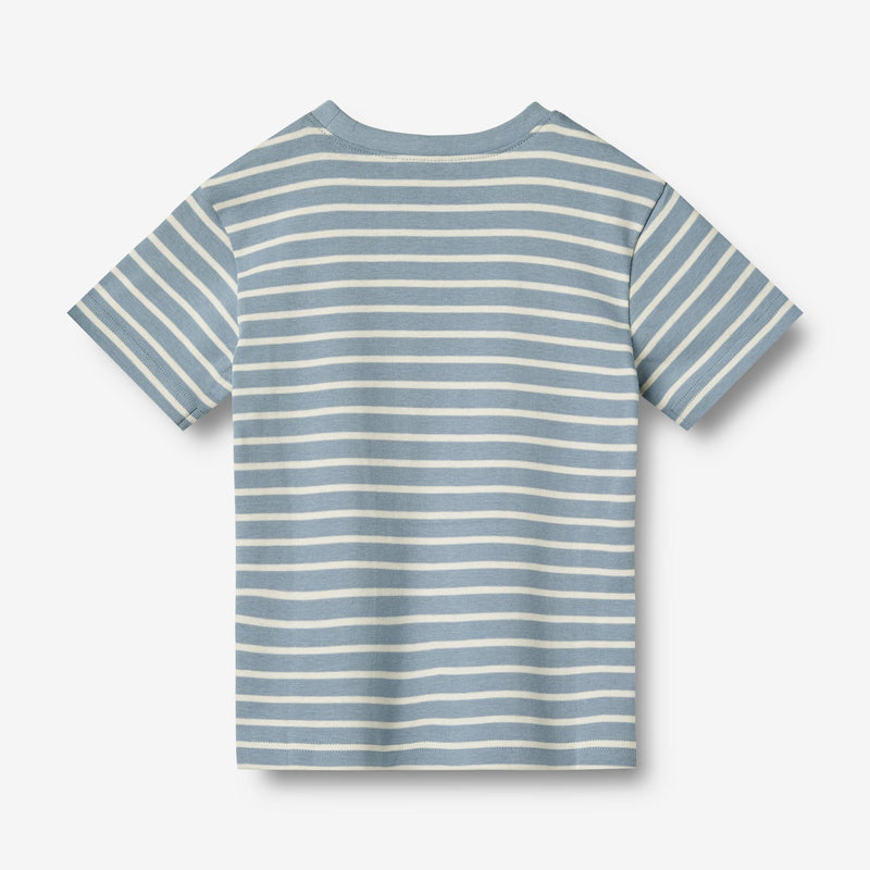 Wheat Main T-shirt Fabian Jersey Tops and T-Shirts 1009 ashley blue stripe