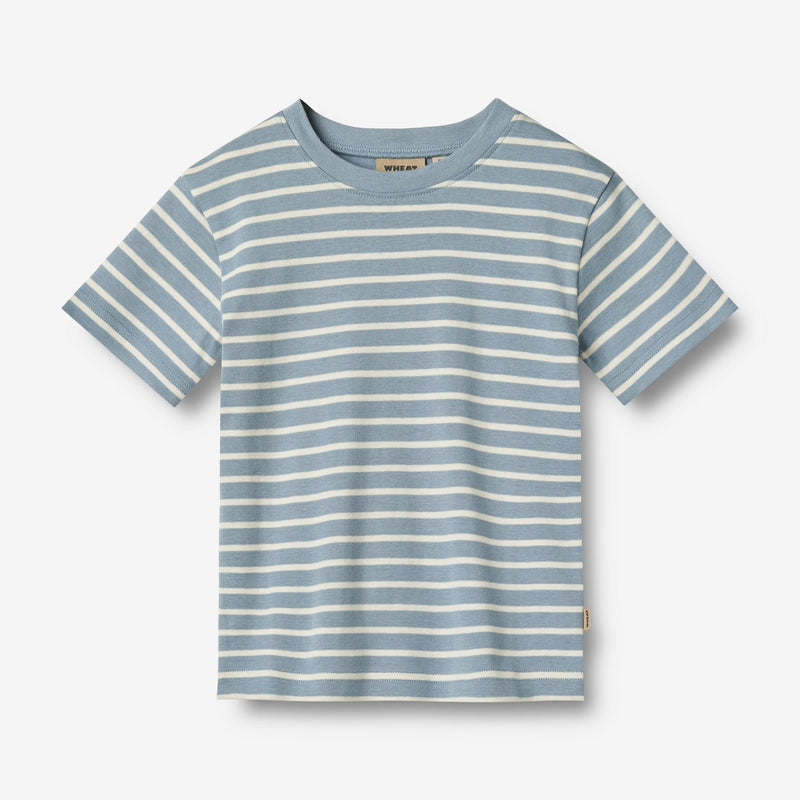 Wheat Main T-shirt Fabian Jersey Tops and T-Shirts 1009 ashley blue stripe