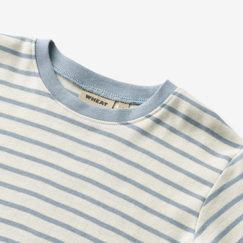 Wheat Main T-shirt Fabian Jersey Tops and T-Shirts 1479 shell stripe