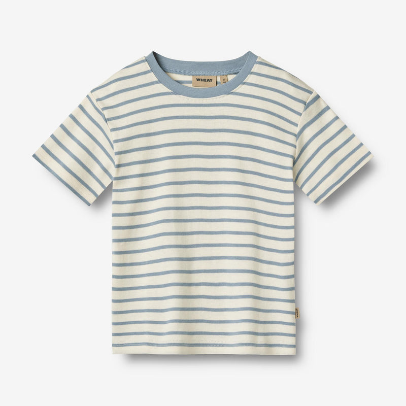 Wheat Main T-shirt Fabian Jersey Tops and T-Shirts 1479 shell stripe