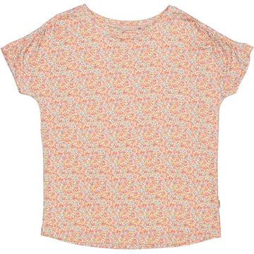 Wheat Main T-shirt Filippa Jersey Tops and T-Shirts 9071 birch poppy