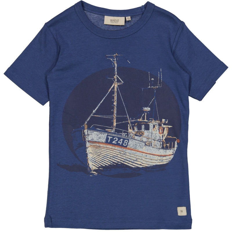 T-shirt Fiskerbåd