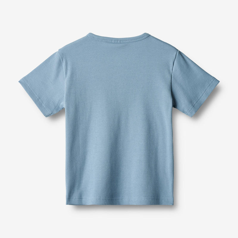 Wheat Main   T-shirt Lumi Jersey Tops and T-Shirts 1043 blue