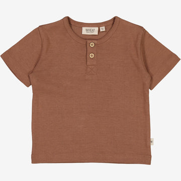 Wheat Main  T-shirt Lumi | Baby Jersey Tops and T-Shirts 2102 vintage rose