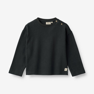 Wheat Main  Langærmet T-shirt Miel Sweatshirts 1432 navy