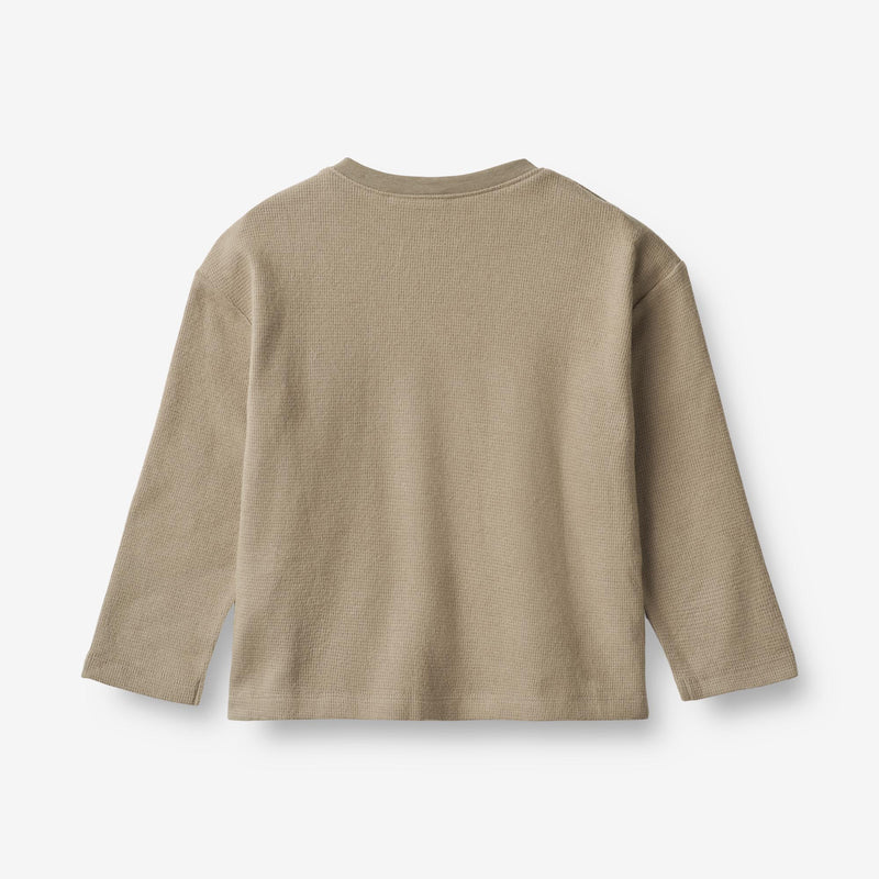 Wheat Main Langærmet T-shirt Miel Sweatshirts 3239 beige stone