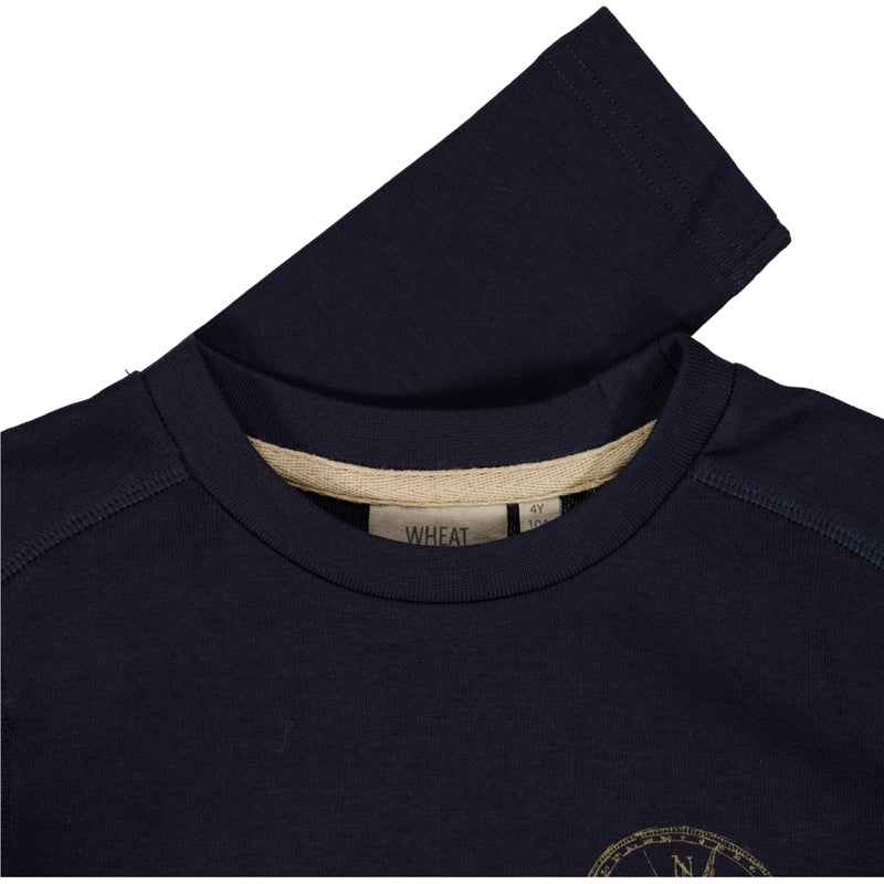 Wheat Main T-shirt Overlevelse Jersey Tops and T-Shirts 1378 midnight blue