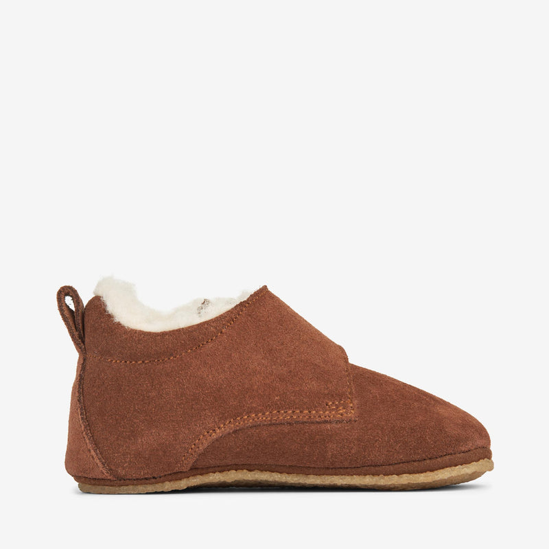 Wheat Footwear Uld Hjemmesko Taj Indoor Shoes 9002 cognac