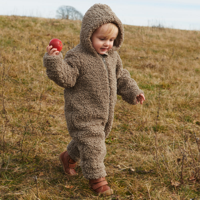Wheat Outerwear Teddy dragt Bambi | Baby Pile 3239 beige stone