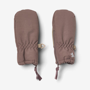 Wheat Outerwear Tekniske Luffer m. Lynlås Accessories 9623 plum truffle