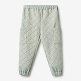 Wheat Outerwear Termo Cargo Bukser Nane Trousers 4142 green stripe