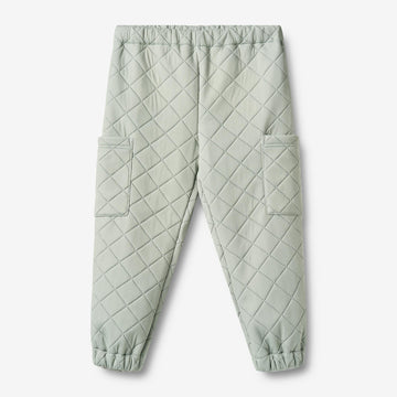 Wheat Outerwear Termo Cargo Bukser Nane Trousers 4142 green stripe