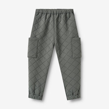 Wheat Outerwear Termo Cargo Bukser Nane Trousers 0419 dark shadow