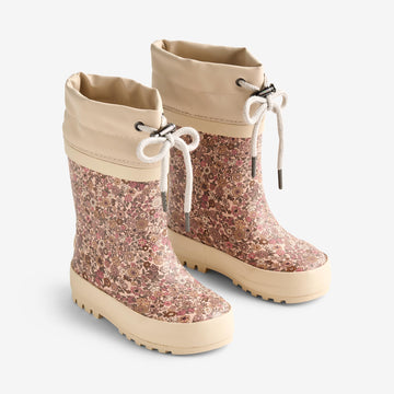 Wheat Footwear Termo Gummistøvle Rubber Boot 2036 rose dust flowers