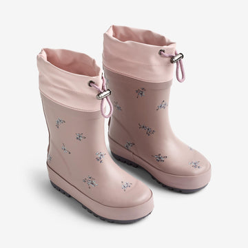 Wheat Footwear Termo Gummistøvle Rubber Boot 9677 dry rose flowers