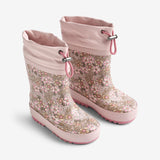 Wheat Footwear Termo Gummistøvle Rubber Boot 9762 dim rose flowers
