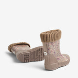 Wheat Footwear Termo Gummistøvle Wader Rubber Boot 9674 portabella flowers