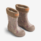 Wheat Footwear Termo Gummistøvle Wader Rubber Boot 9674 portabella flowers