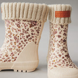 Wheat Footwear Termo Gummistøvle Wader Rubber Boot 2475 rose flowers