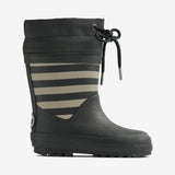 Wheat Footwear Termo Gummistøvle Rubber Boots 0040 black stripe