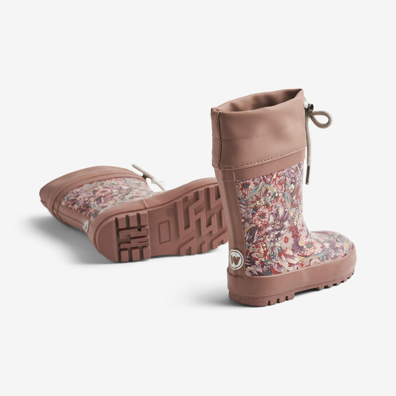 Wheat Footwear Termo Gummistøvle Rubber Boots 9407 flowers in plenty