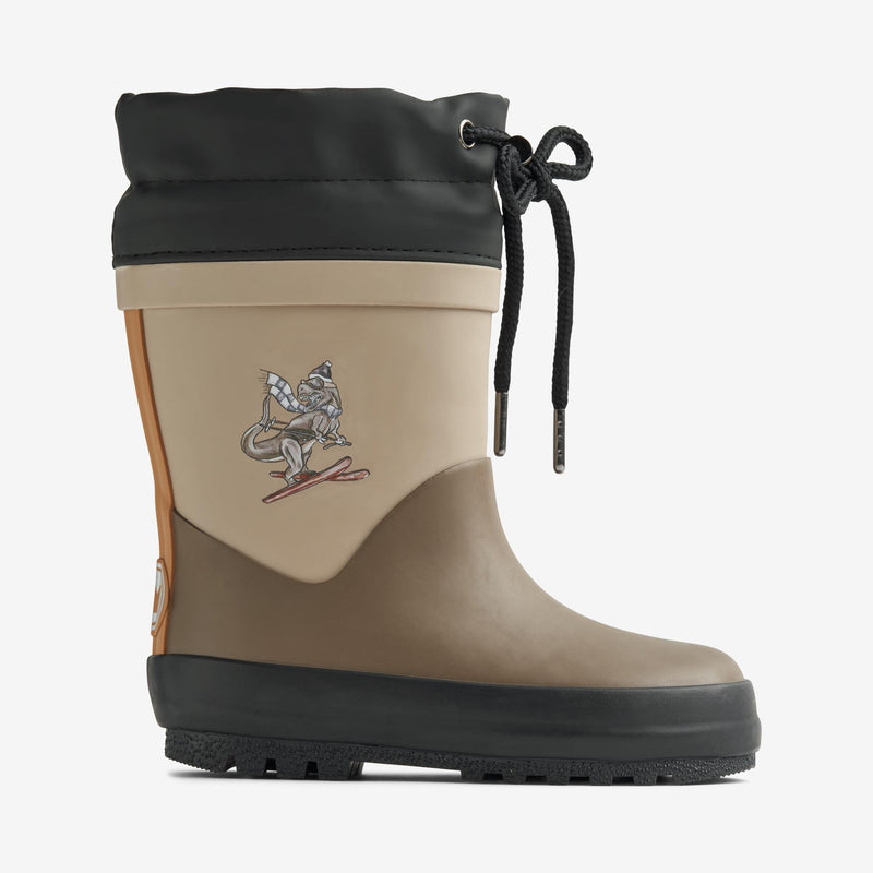 Wheat Footwear Termo Gummistøvle Rubber Boots 1139 dry wood dino