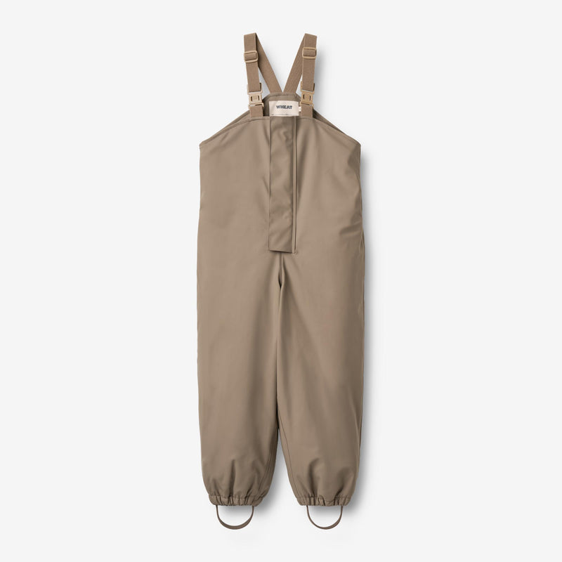 Wheat Outerwear Termo Regnbukser m. Seler Overall 1138 dry wood
