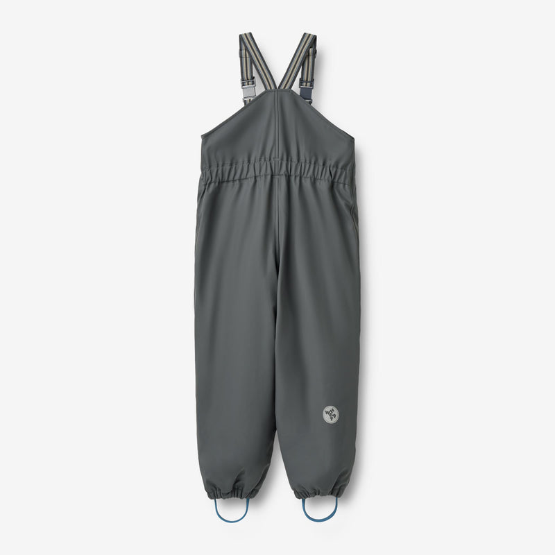 Wheat Outerwear Termo Regnbukser m. Seler Overall 1292 greyblue