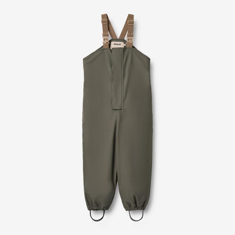 Wheat Outerwear Termo Regnbukser m. Seler Overall 9545 winter forrest