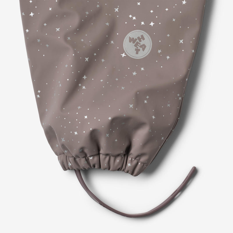 Wheat Outerwear Termo Regnbukser m. Seler Lian Overall 1036 purple stone stars