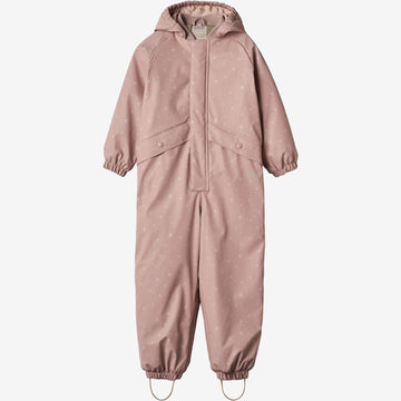 Wheat Outerwear Termo Regndragt Aiko Rainwear 2401 powder rose flowers
