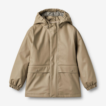 Wheat Outerwear Termo Regnjakke Aju Jacket 0099 grey stone