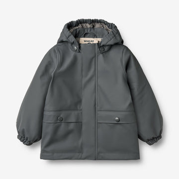 Wheat Outerwear Termo Regnjakke Aju Jacket 1292 greyblue