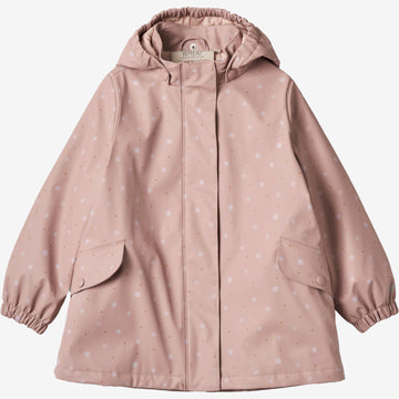 Wheat Outerwear Termo Regnjakke Rika Rainwear 2401 powder rose flowers