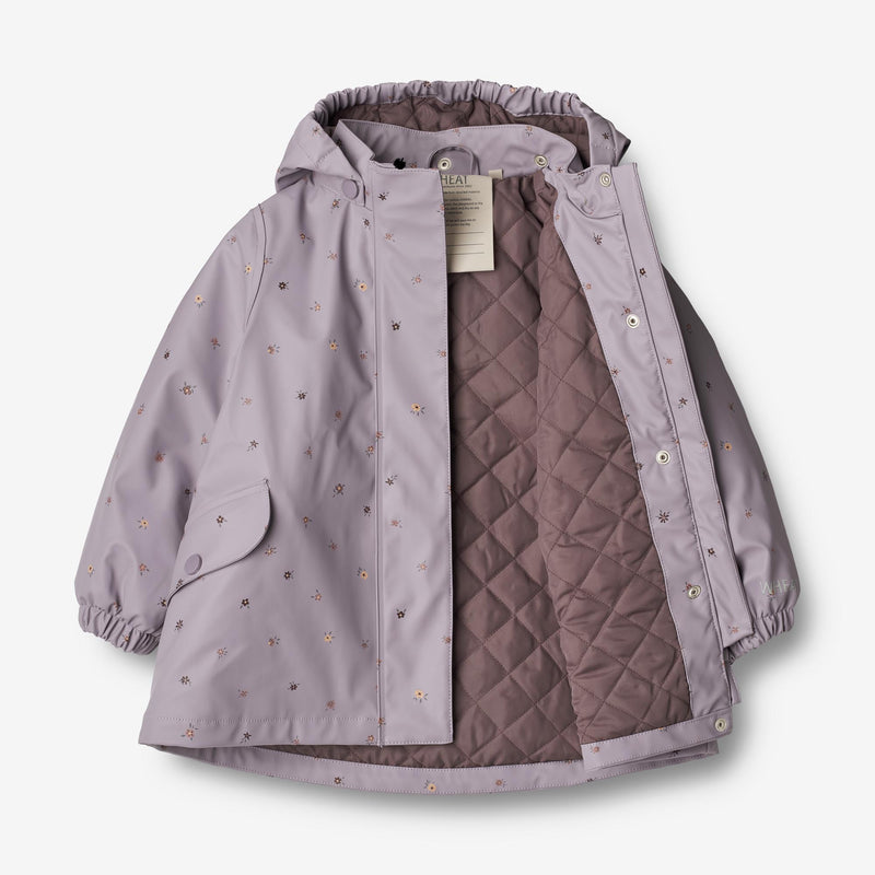 Wheat Outerwear Termo Regnjakke Rika Rainwear 1347 lavender flowers