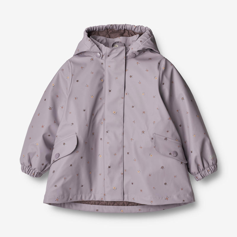 Wheat Outerwear Termo Regnjakke Rika Rainwear 1347 lavender flowers