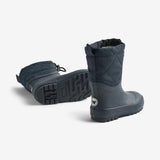 Wheat Footwear Termo Snestøvle Drizzle Rubber Boot 1432 navy
