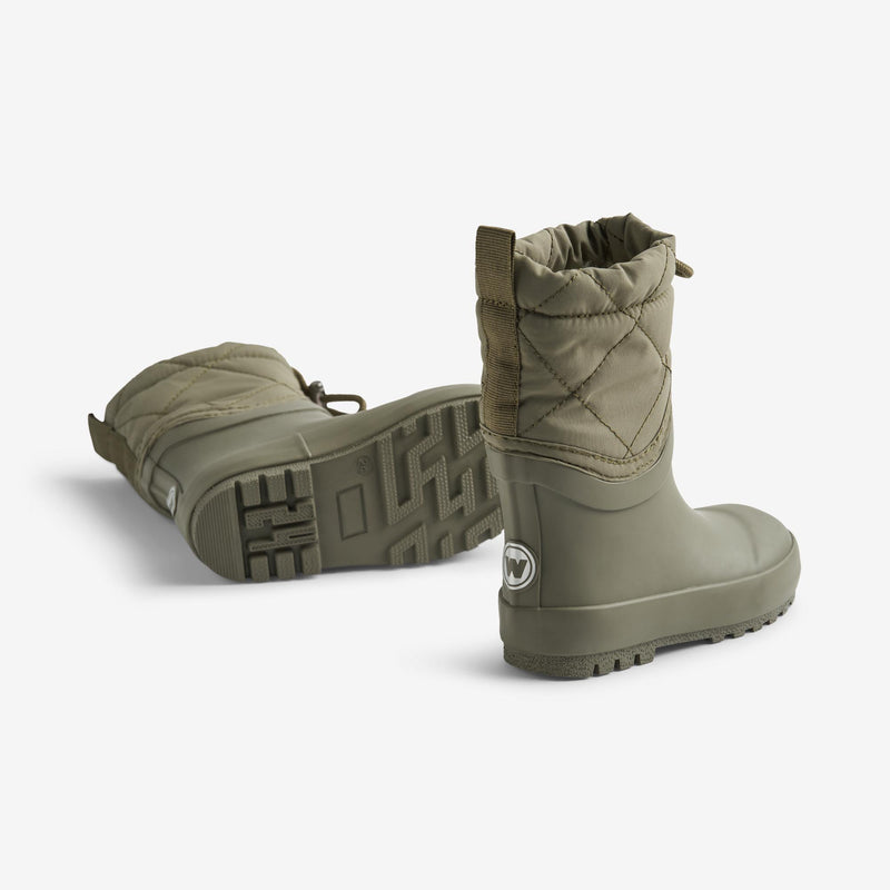 Wheat Footwear Termo Snestøvler Drizzle Rubber Boots 1133 dry leaves