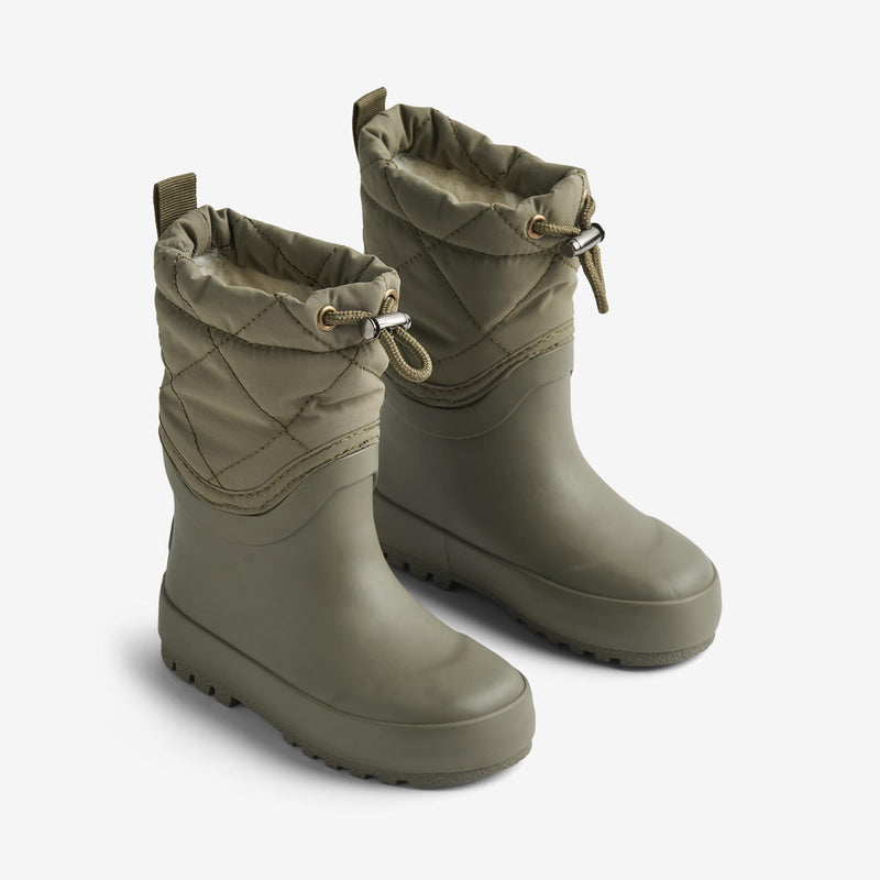 Wheat Footwear Termo Snestøvler Drizzle Rubber Boots 1133 dry leaves