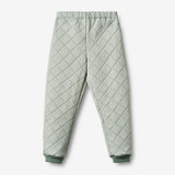 Wheat Outerwear Termobukser Alex Trousers 4142 green stripe