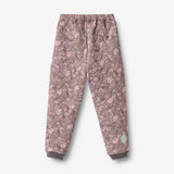Wheat SMU Termobukser Alex Trousers 9565 purple stone flowers