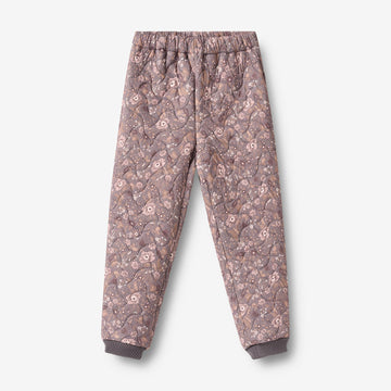 Wheat Outerwear Termobukser Alex Trousers 9565 purple stone flowers