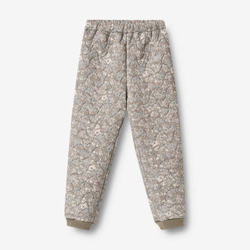 Wheat Outerwear Termobukser Alex Trousers 9673 grey stone flowers