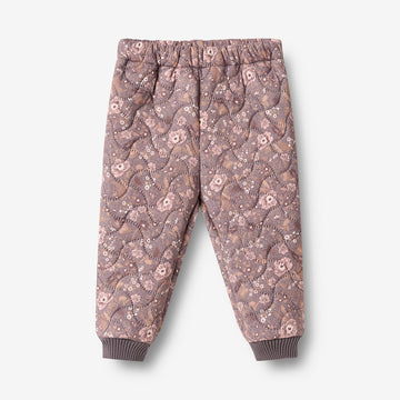 Wheat Outerwear Termobukser Alex Trousers 9565 purple stone flowers
