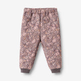 Wheat SMU Termobukser Alex Trousers 9565 purple stone flowers