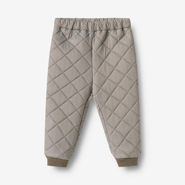 Wheat SMU Termobukser Alex Trousers 9622 brown stripe