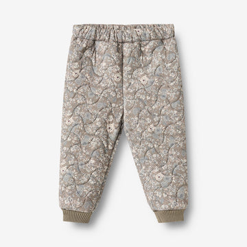 Wheat SMU Termobukser Alex Trousers 9673 grey stone flowers