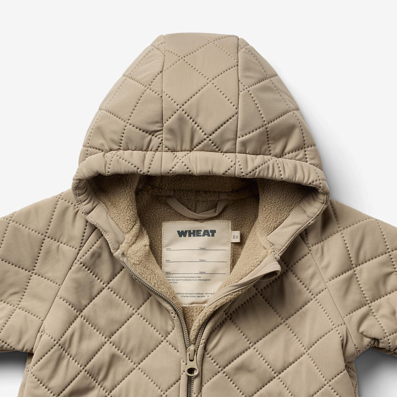 Wheat Outerwear Termodragt Cuddle Outdoor Suit 3239 beige stone